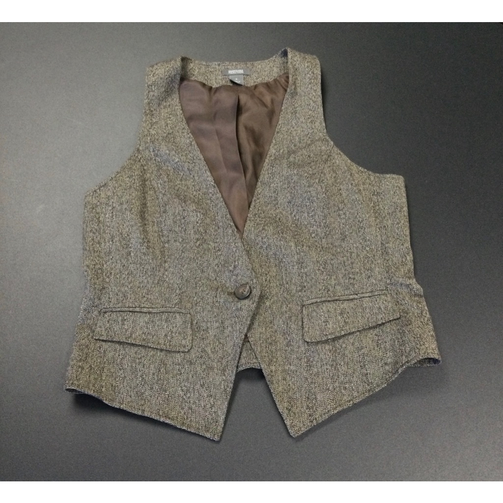 Women's Kenneth Cole Reaction‎ Vest Size 4 Gray